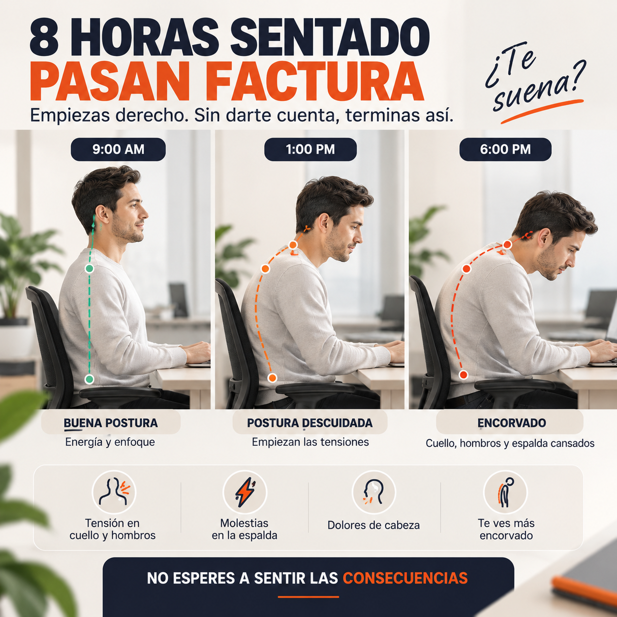 ErgoBack™ | Soporte Ergonómico para Espalda