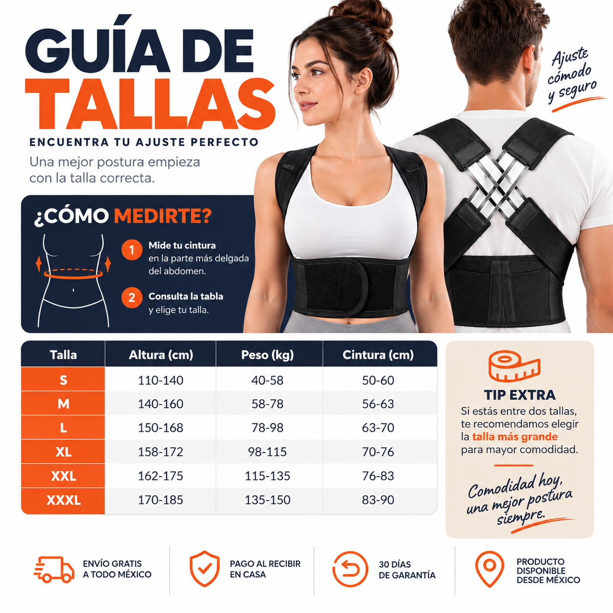 ErgoBack™ | Soporte Ergonómico para Espalda