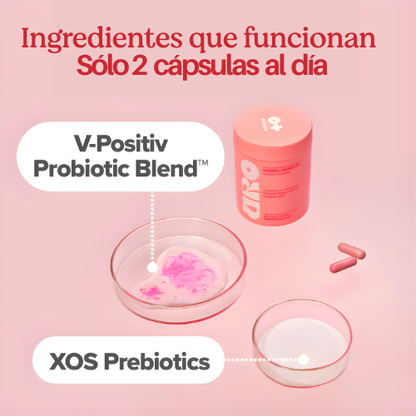 URO Probioticos Vaginales 60 Capsulas.