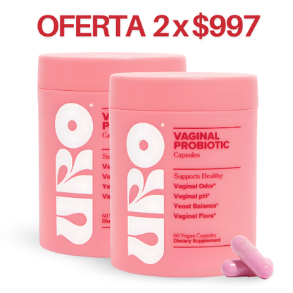 URO Probioticos Vaginales 60 Capsulas.